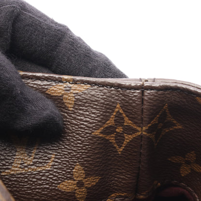 メリー モノグラム 2WAY ワンショルダーバッグ PVC レザー ブラウン ルイヴィトン バッグ LOUIS VUITTON