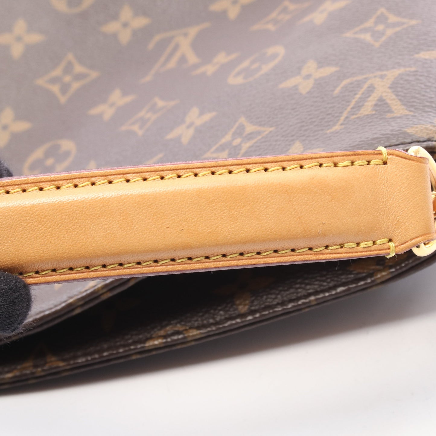 メリー モノグラム 2WAY ワンショルダーバッグ PVC レザー ブラウン ルイヴィトン バッグ LOUIS VUITTON