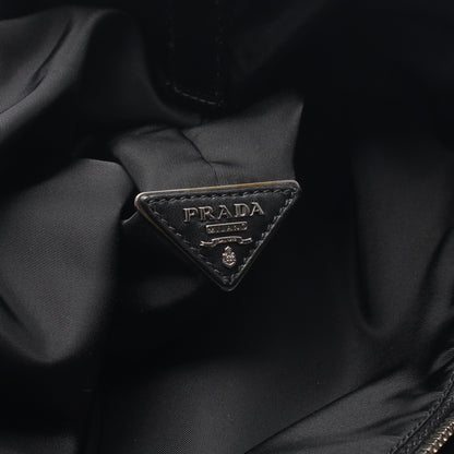 カモフラージュ リバーシブル 2WAY ハンドバッグ トートバッグ ナイロン カーキグリーン ブラック マルチカラー プラダ バッグ PRADA