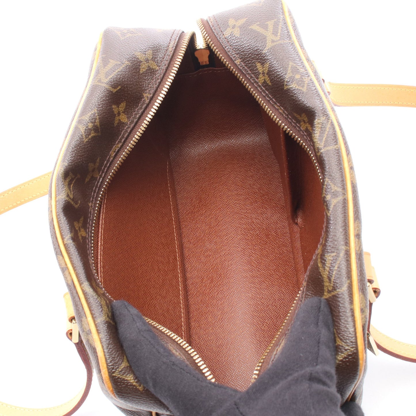 シテMM モノグラム ショルダーバッグ PVC レザー ブラウン ルイヴィトン バッグ LOUIS VUITTON