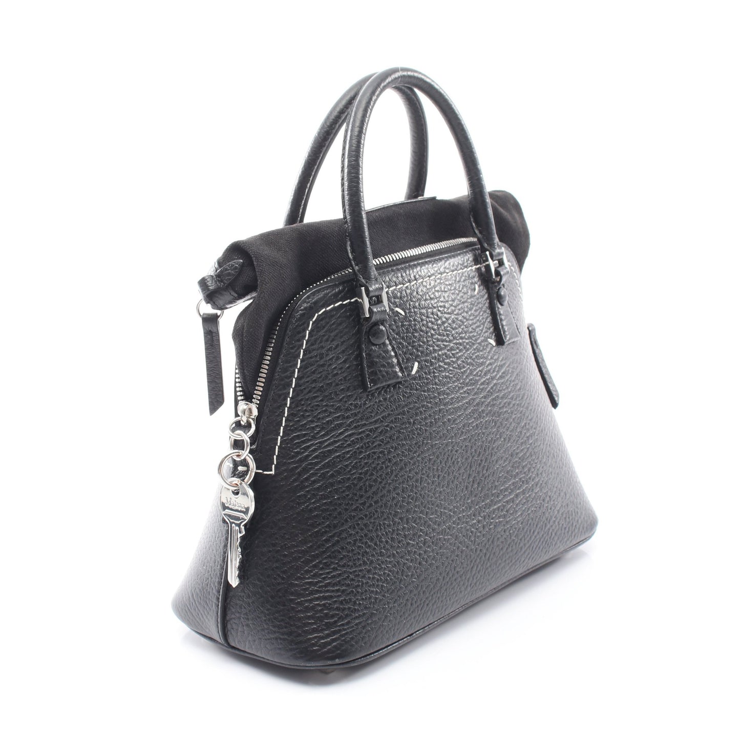 5AC ミニバッグ 2WAY ハンドバッグ レザー ブラック メゾンマルジェラ11 バッグ Maison Margiela 11