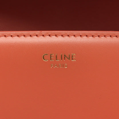 ティーン トリオンフ バッグ ショルダーバッグ レザー コーラルオレンジ セリーヌ バッグ CELINE