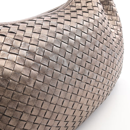 ヴェネタバッグ イントレチャート ワンショルダーバッグ レザー シャンパンゴールド ボッテガヴェネタ バッグ BOTTEGA VENETA
