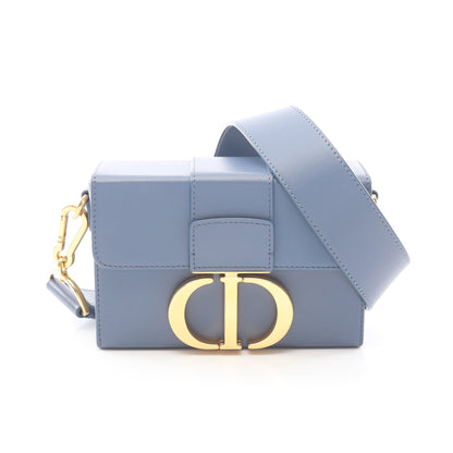 30 MONTAIGNE モンテーニュ ショルダーバッグ レザー ブルーグレー クリスチャンディオール バッグ Christian Dior