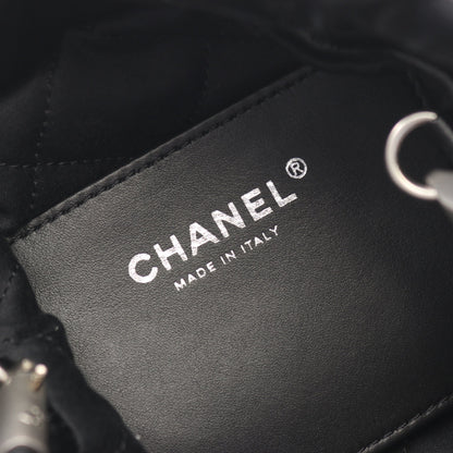 CHANEL 22 ミニ 2WAY チェーンショルダーバッグ レザー ブラック シルバー金具 シャネル バッグ CHANEL