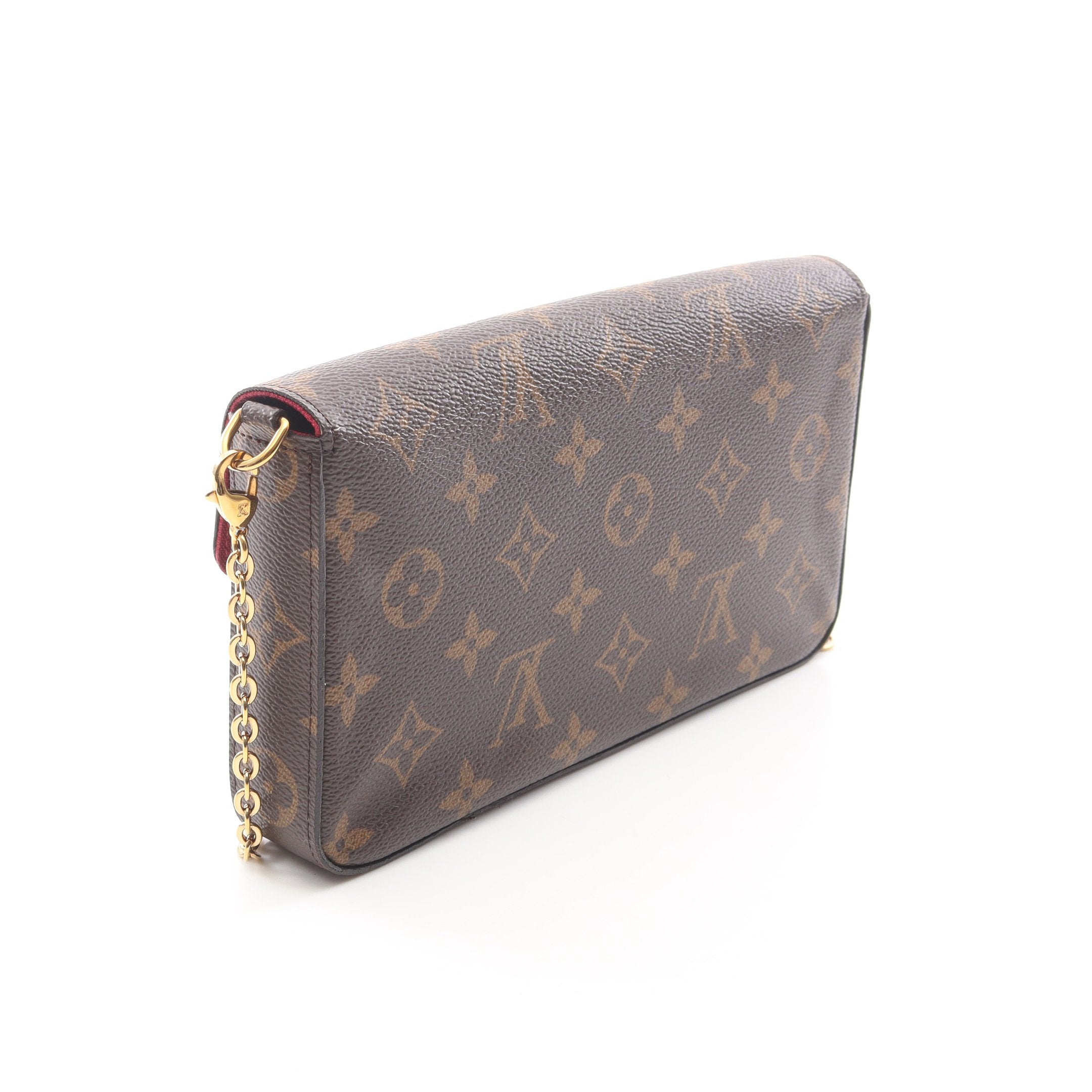 LOUIS VUITTON モノグラム 長財布 ポシェット・フェリシー 【公式