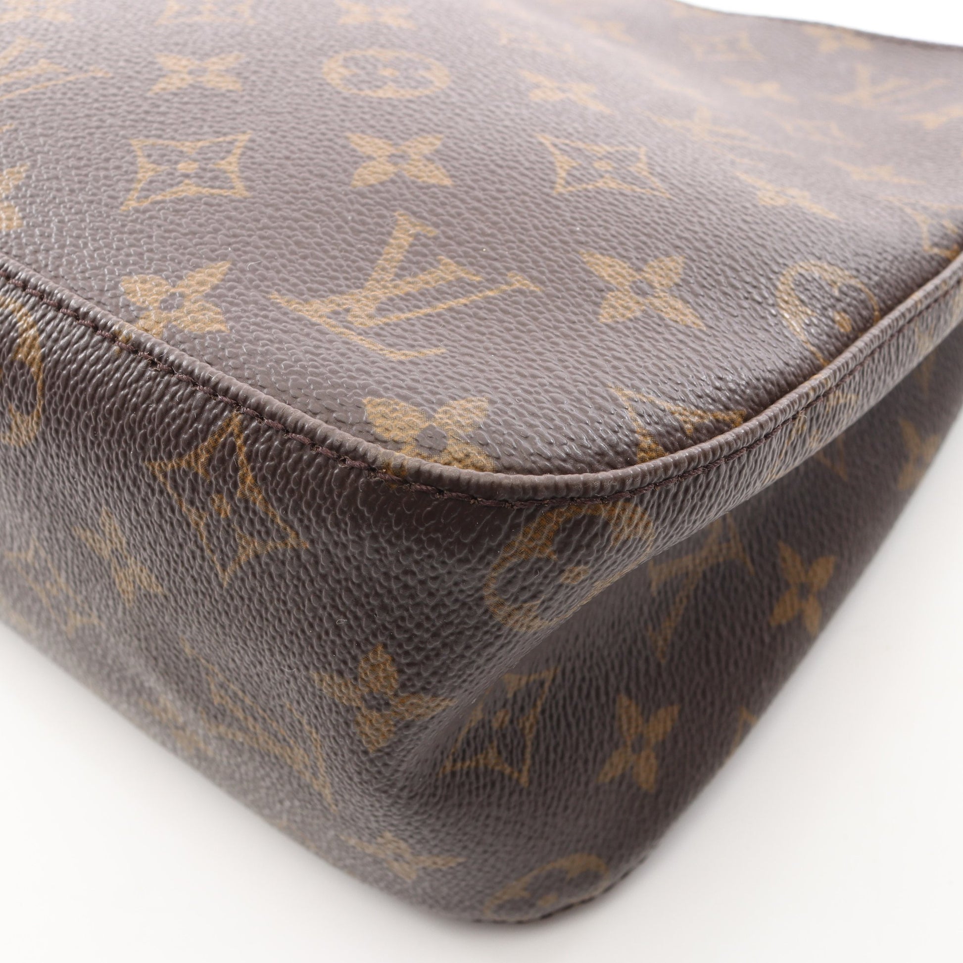 ルーピングMM モノグラム ショルダーバッグ PVC レザー ブラウン ルイヴィトン バッグ LOUIS VUITTON