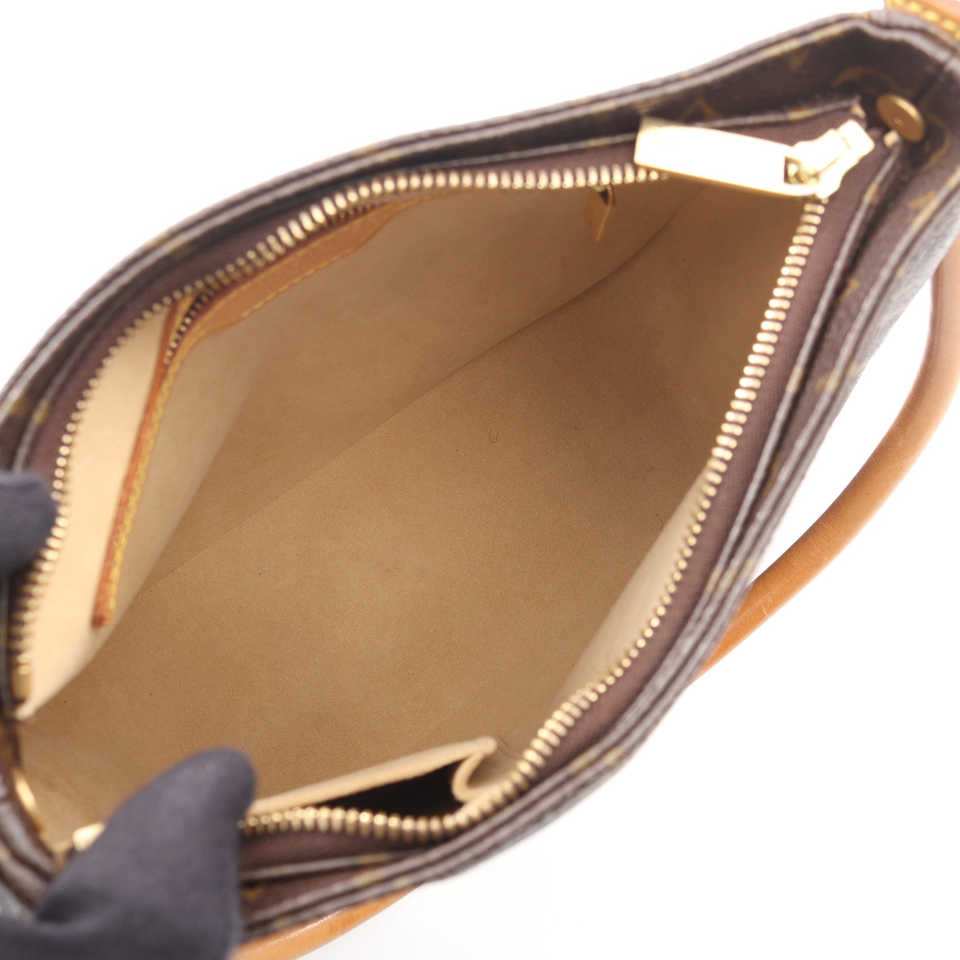 ルーピングMM モノグラム ショルダーバッグ PVC レザー ブラウン ルイヴィトン バッグ LOUIS VUITTON