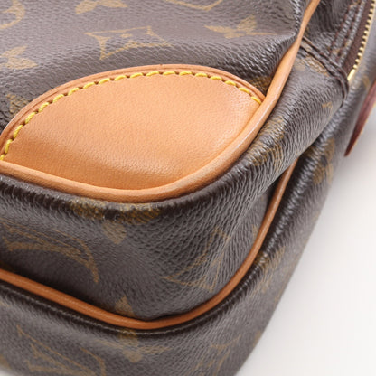 アマゾン モノグラム ショルダーバッグ PVC レザー ブラウン ルイヴィトン バッグ LOUIS VUITTON