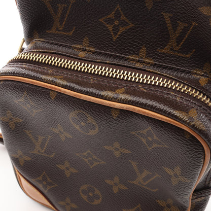 アマゾン モノグラム ショルダーバッグ PVC レザー ブラウン ルイヴィトン バッグ LOUIS VUITTON