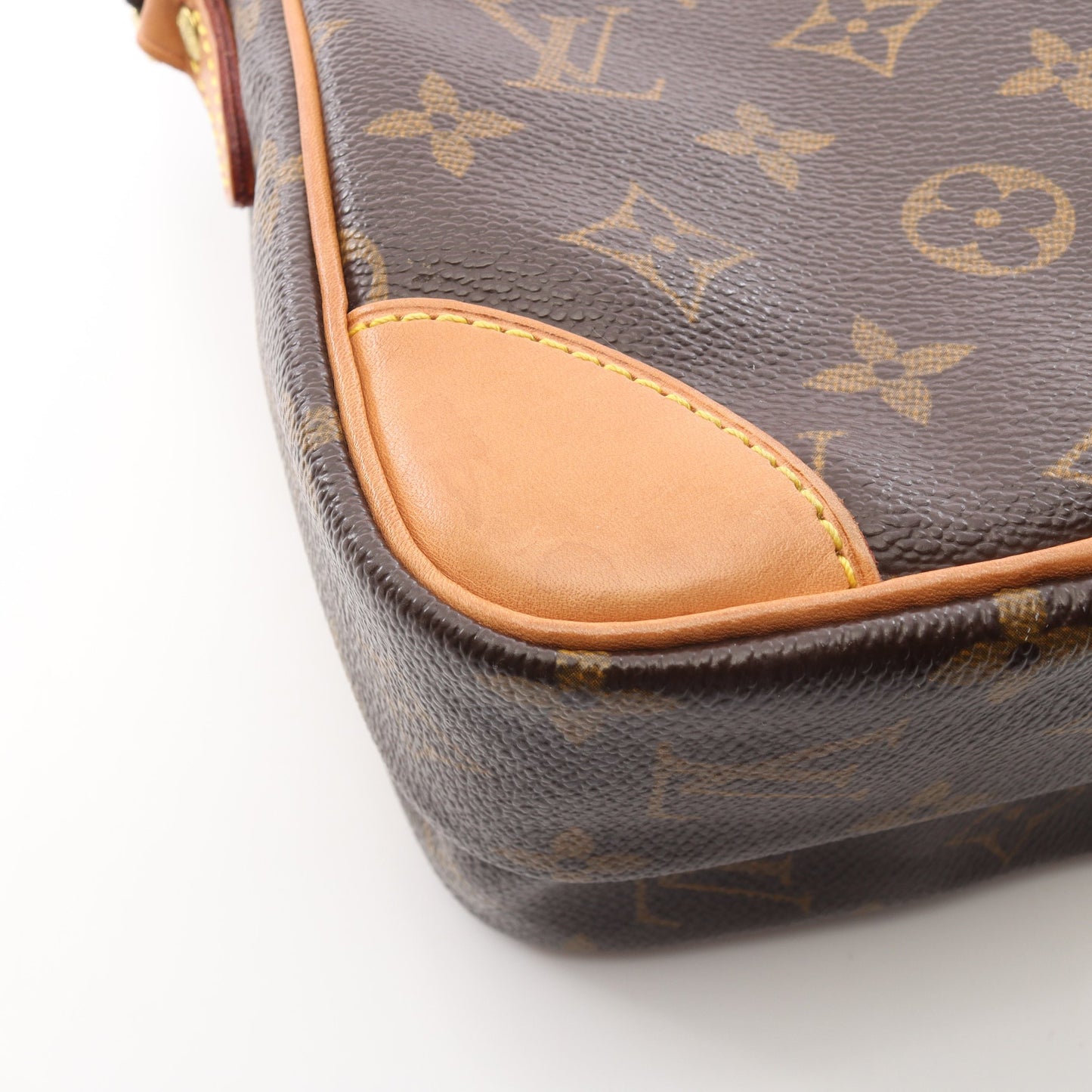 アマゾン モノグラム ショルダーバッグ PVC レザー ブラウン ルイヴィトン バッグ LOUIS VUITTON