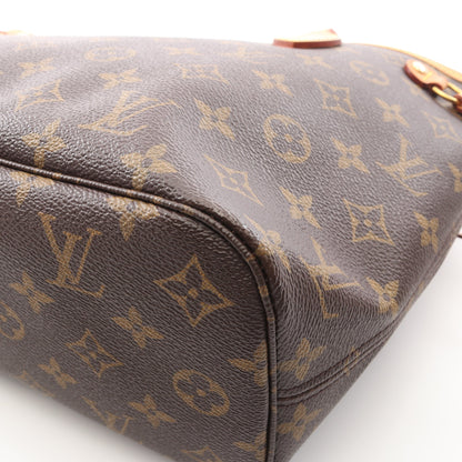 ネヴァーフルPM モノグラム ハンドバッグ トートバッグ PVC レザー ブラウン ルイヴィトン バッグ LOUIS VUITTON