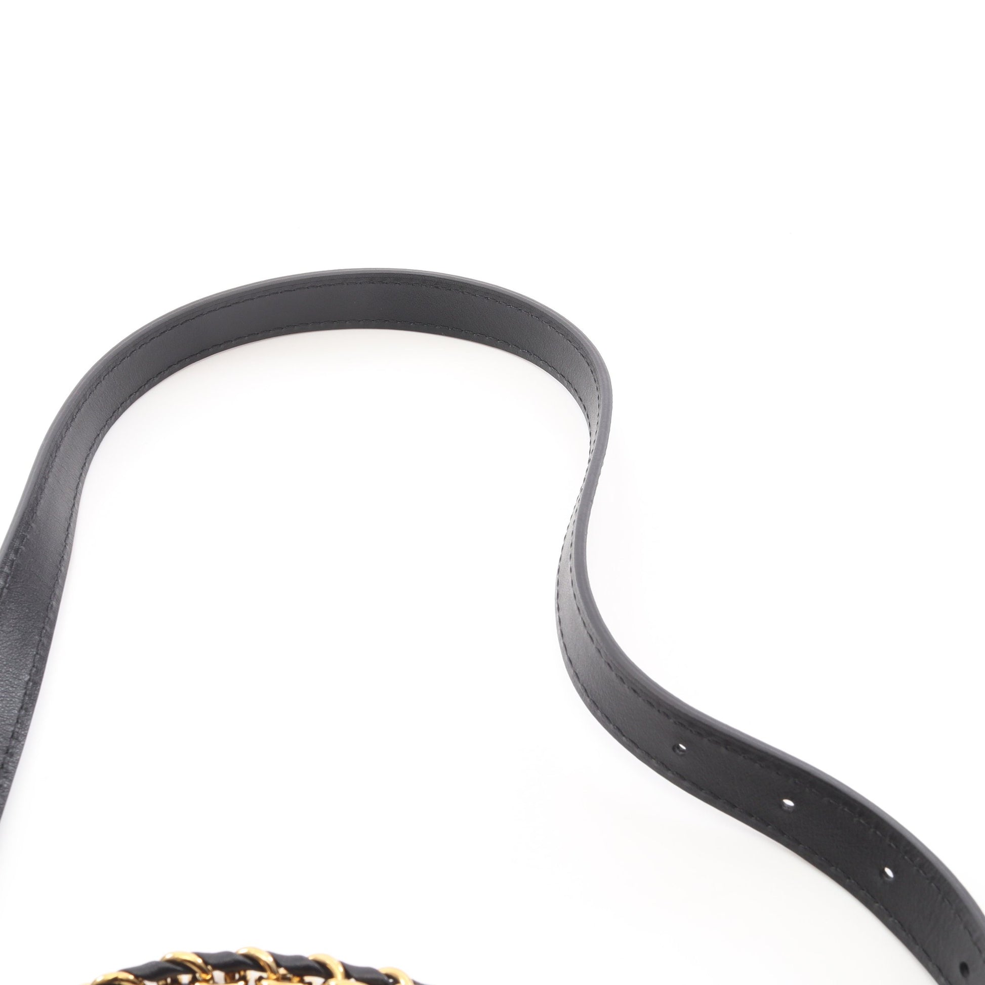 カノエ モノグラム 2WAY チェーンハンドバッグ PVC レザー ブラウン ブラック ルイヴィトン バッグ LOUIS VUITTON