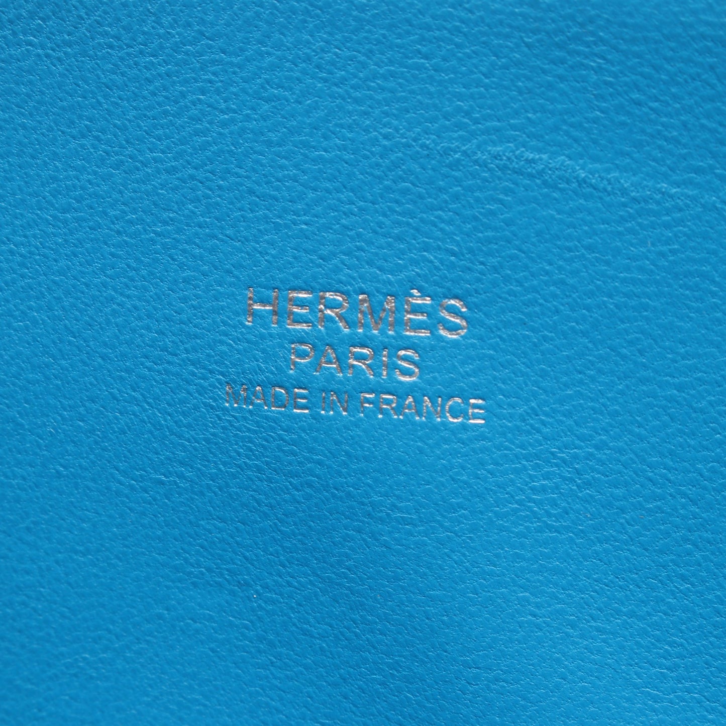 ボリード27 ブルーザンジバル 2WAY ハンドバッグ ヴォーエプソン ブルー シルバー金具 A刻印 エルメス バッグ HERMES