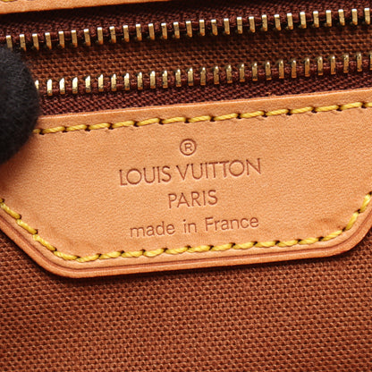 カバメゾ モノグラム ショルダーバッグ トートバッグ PVC レザー ブラウン ルイヴィトン バッグ LOUIS VUITTON