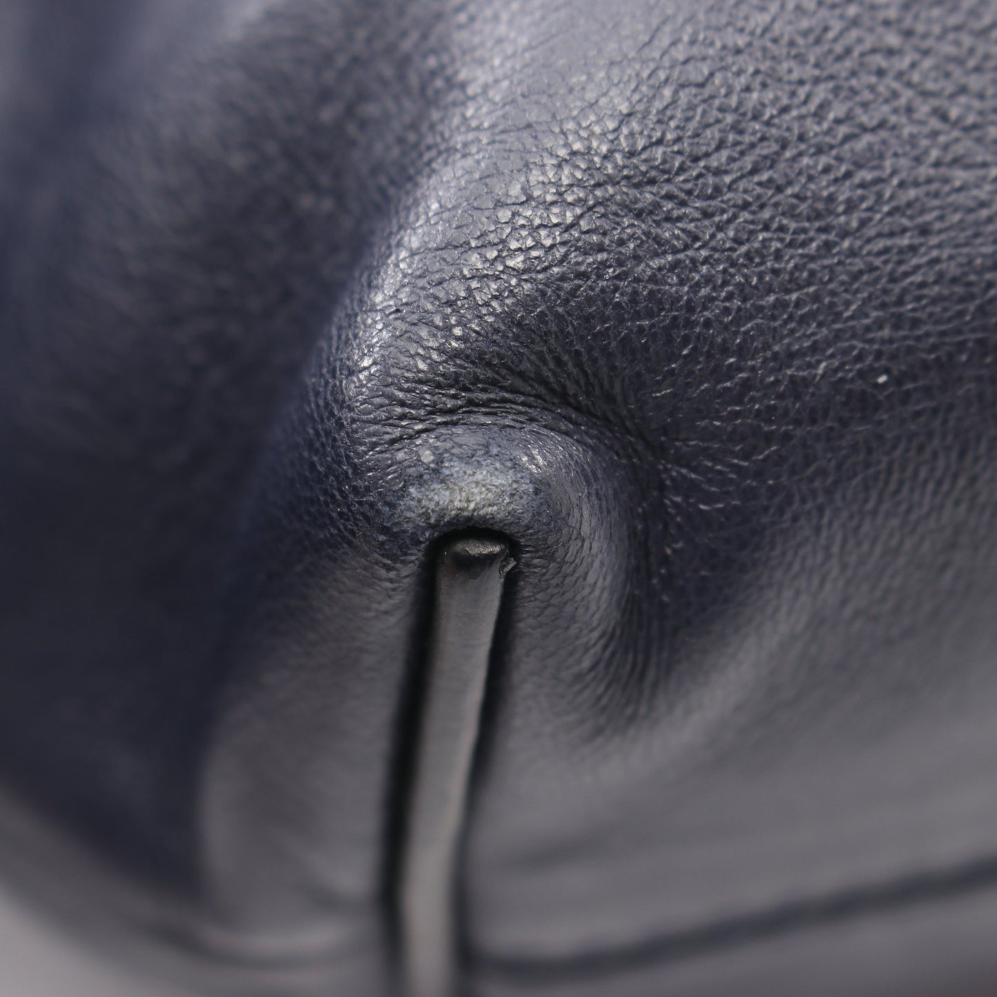 フラメンコ クラッチ ミニ ショルダーバッグ レザー ネイビー ロエベ バッグ LOEWE
