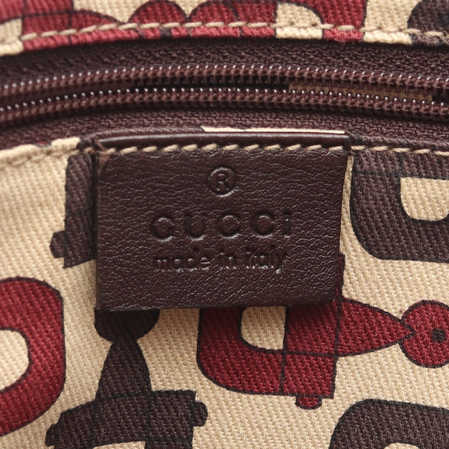 アビー グッチシマ ショルダーバッグ レザー ダークブラウン グッチ バッグ GUCCI