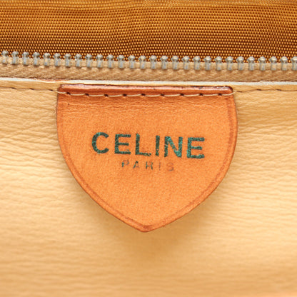 トリオンフ ショルダーバッグ PVC レザー ベージュ ブラウン セリーヌ バッグ CELINE