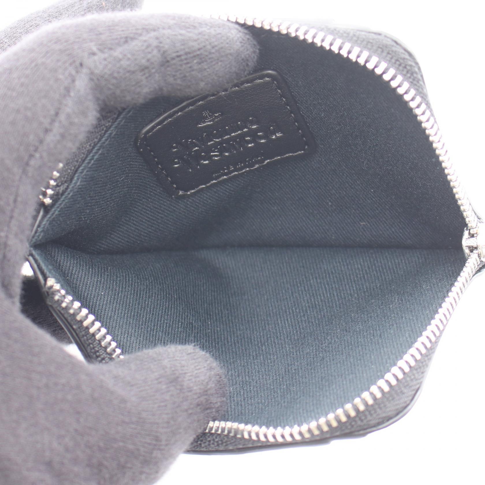 CARD HOLDER WITH ZIP オーブ カードケース その他 フェイクレザー
