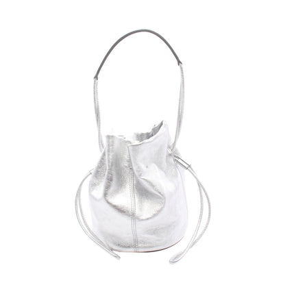 MINI NUBE BUCKET ミニヌーベバケット ショルダーバッグ レザー シルバー ジェイアンドエムデヴィッドソン