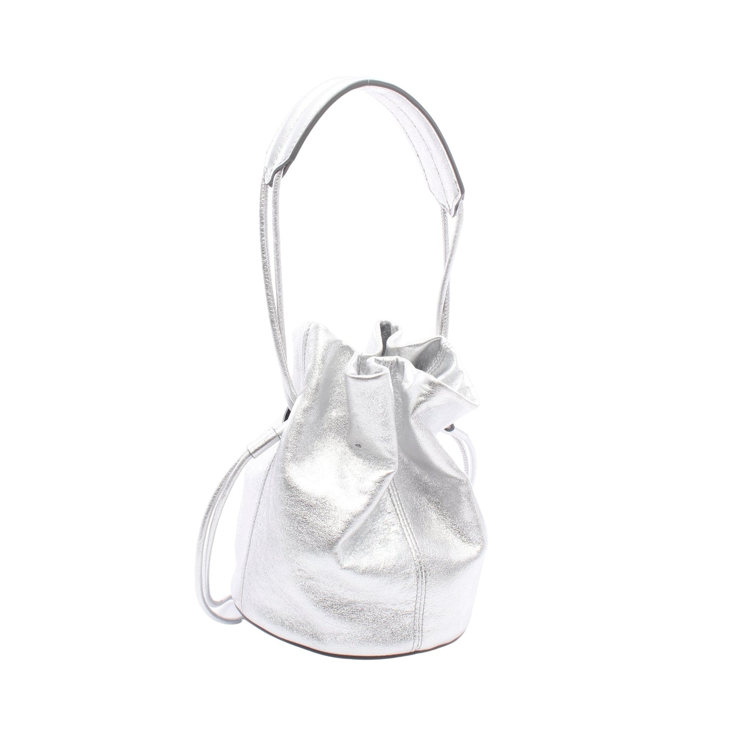 MINI NUBE BUCKET ミニヌーベバケット ショルダーバッグ レザー シルバー ジェイアンドエムデヴィッドソン