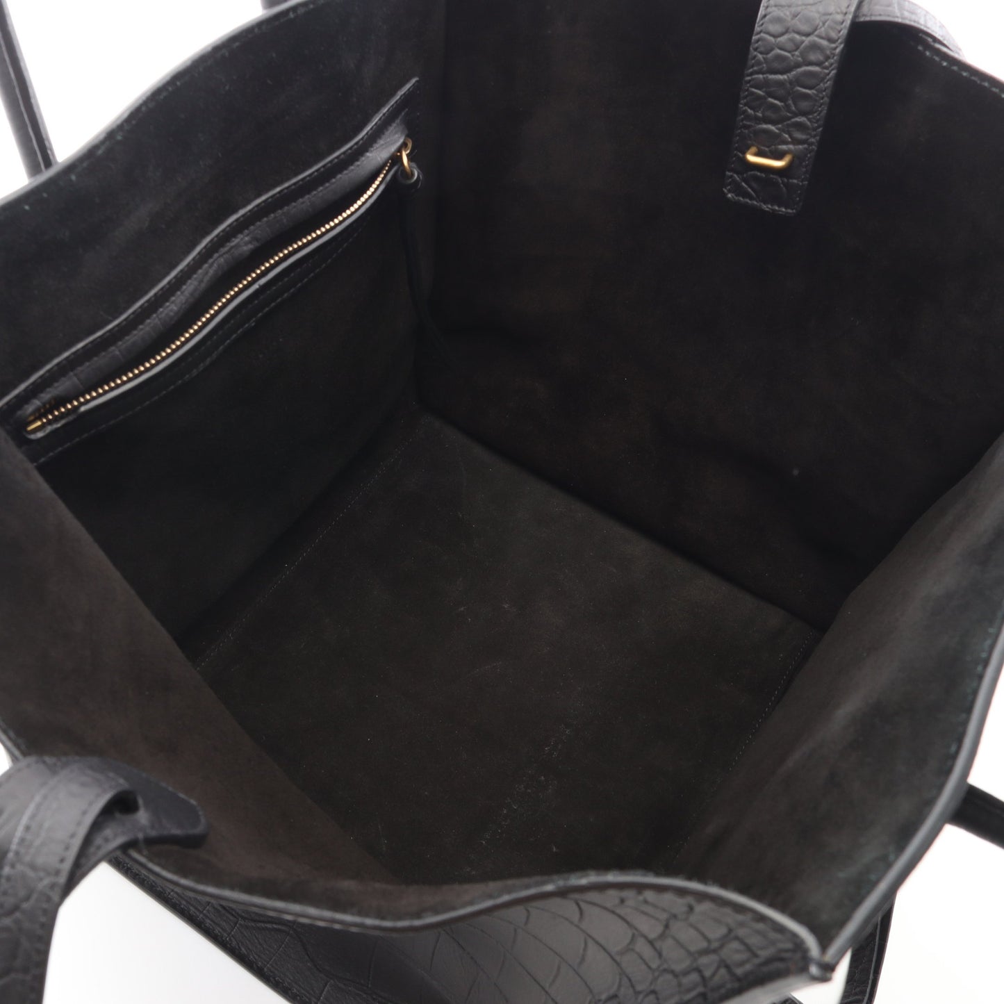 ラゲージ ファントム ハンドバッグ トートバッグ レザー ブラック セリーヌ バッグ CELINE