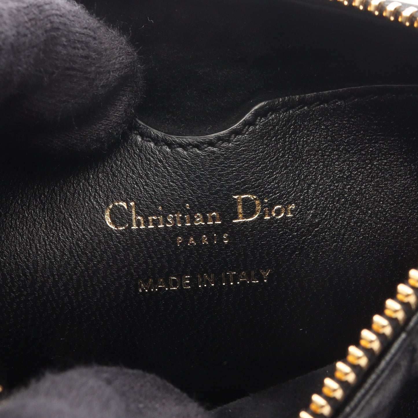 DIOR VIBE MICRO BAG ヴァイブ マイクロ 2WAY チェーンショルダーバッグ レザー ブラック ホワイト クリスチャンディオール バッグ Christian Dior