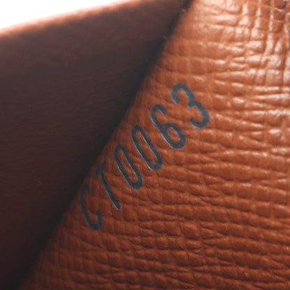 ポルトモネ ビエ トレゾール モノグラム 二つ折り財布 PVC レザー ブラウン ルイヴィトン 財布・小物 LOUIS VUITTON