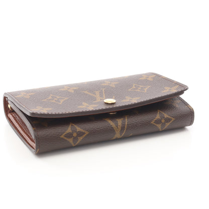 ポルトモネ ビエ トレゾール モノグラム 二つ折り財布 PVC レザー ブラウン ルイヴィトン 財布・小物 LOUIS VUITTON