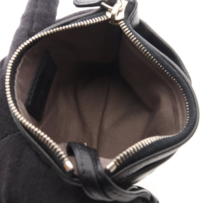 イントレチャート キーリング付き コインケース レザー ブラック ボッテガヴェネタ 財布・小物 BOTTEGA VENETA