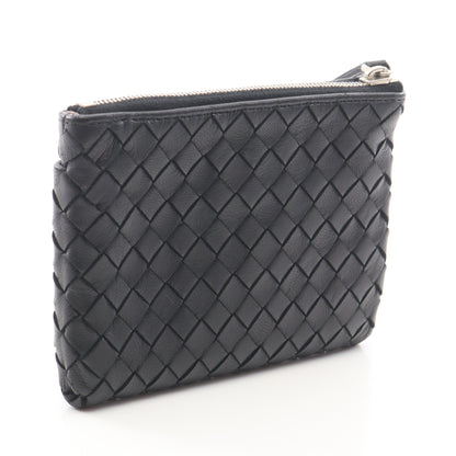 イントレチャート キーリング付き コインケース レザー ブラック ボッテガヴェネタ 財布・小物 BOTTEGA VENETA