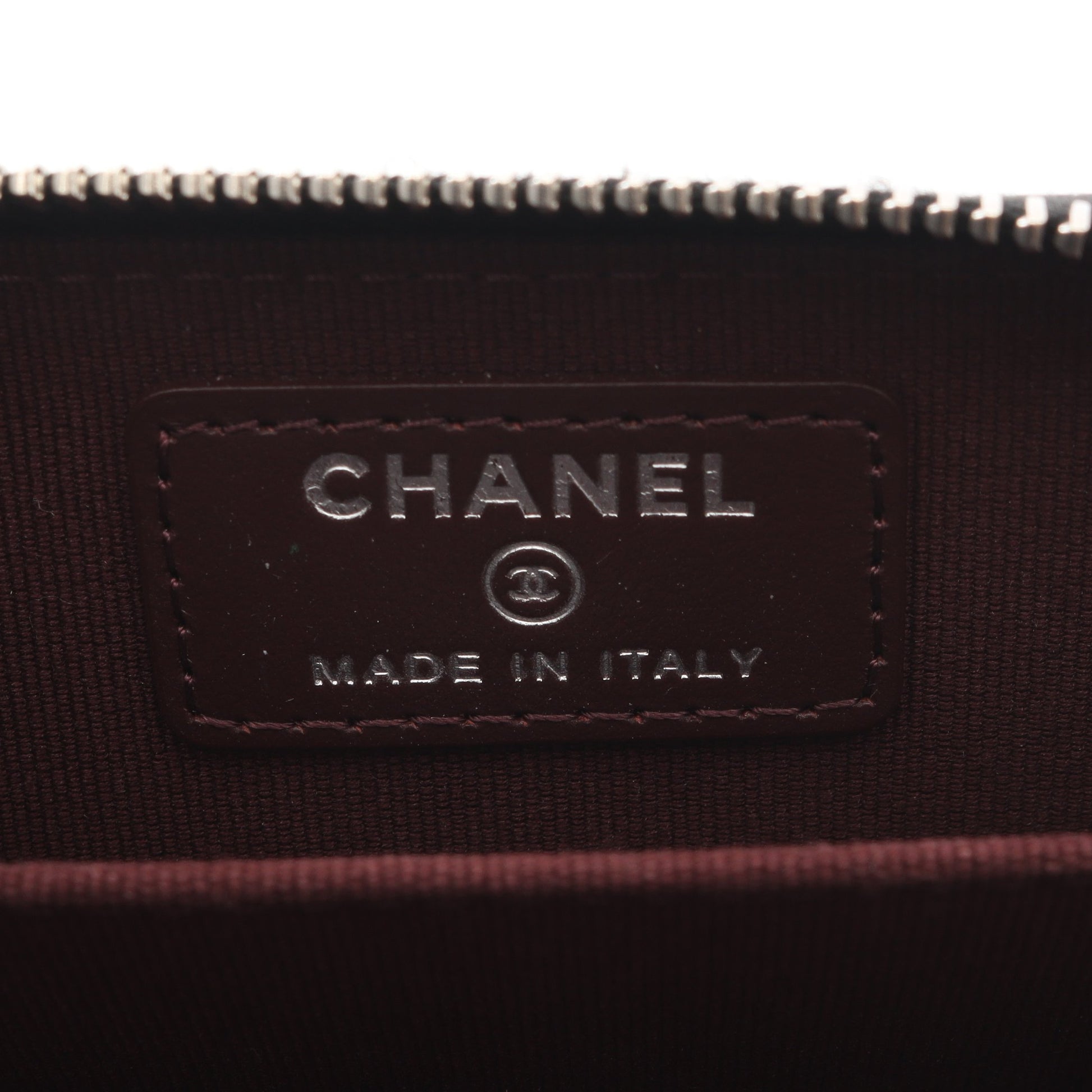 クラシック ジップ コインパース マトラッセ コインケース キャビアスキン ブラック シルバー金具 シャネル 財布・小物 CHANEL