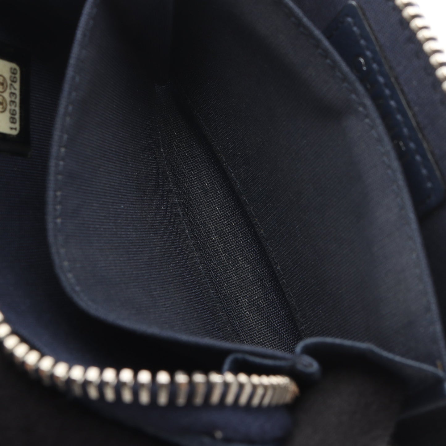 マトラッセ コインケース コインケース ラムスキン ネイビー シルバー金具 シャネル 財布・小物 CHANEL
