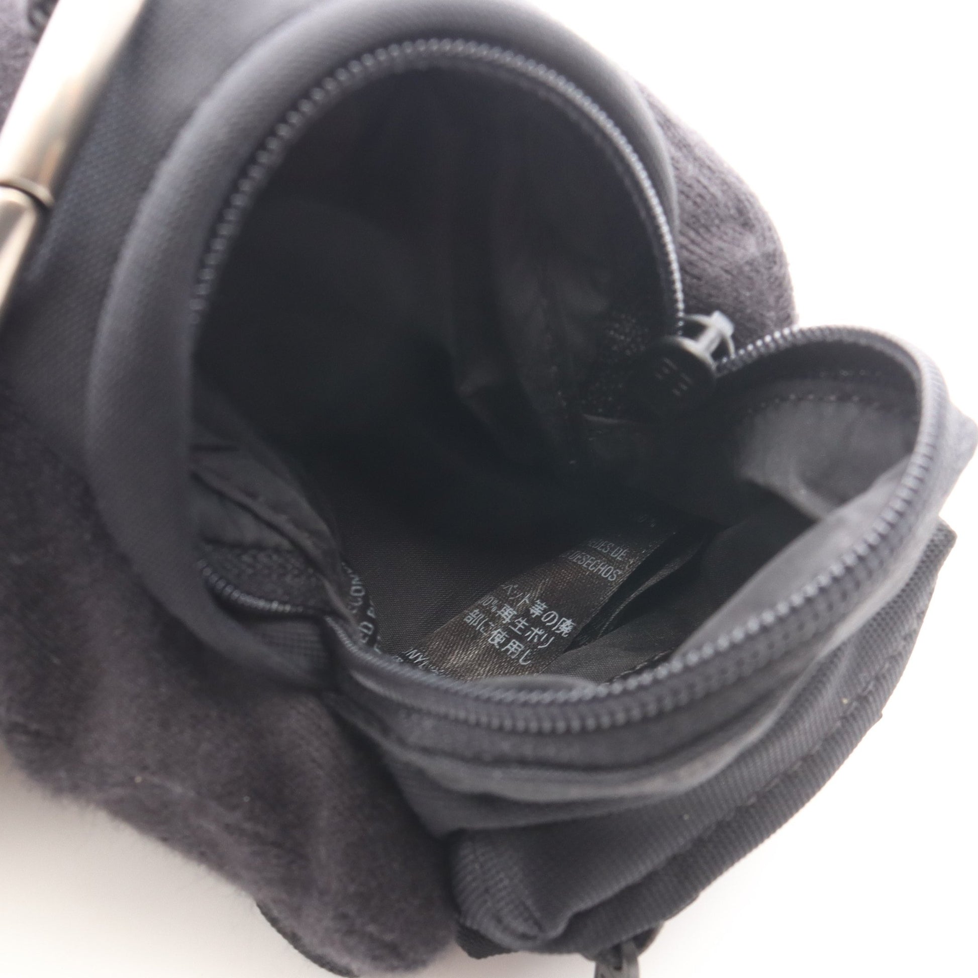 MICRO BACKPACK バッグチャーム ナイロン ブラック バレンシアガ 財布・小物 BALENCIAGA