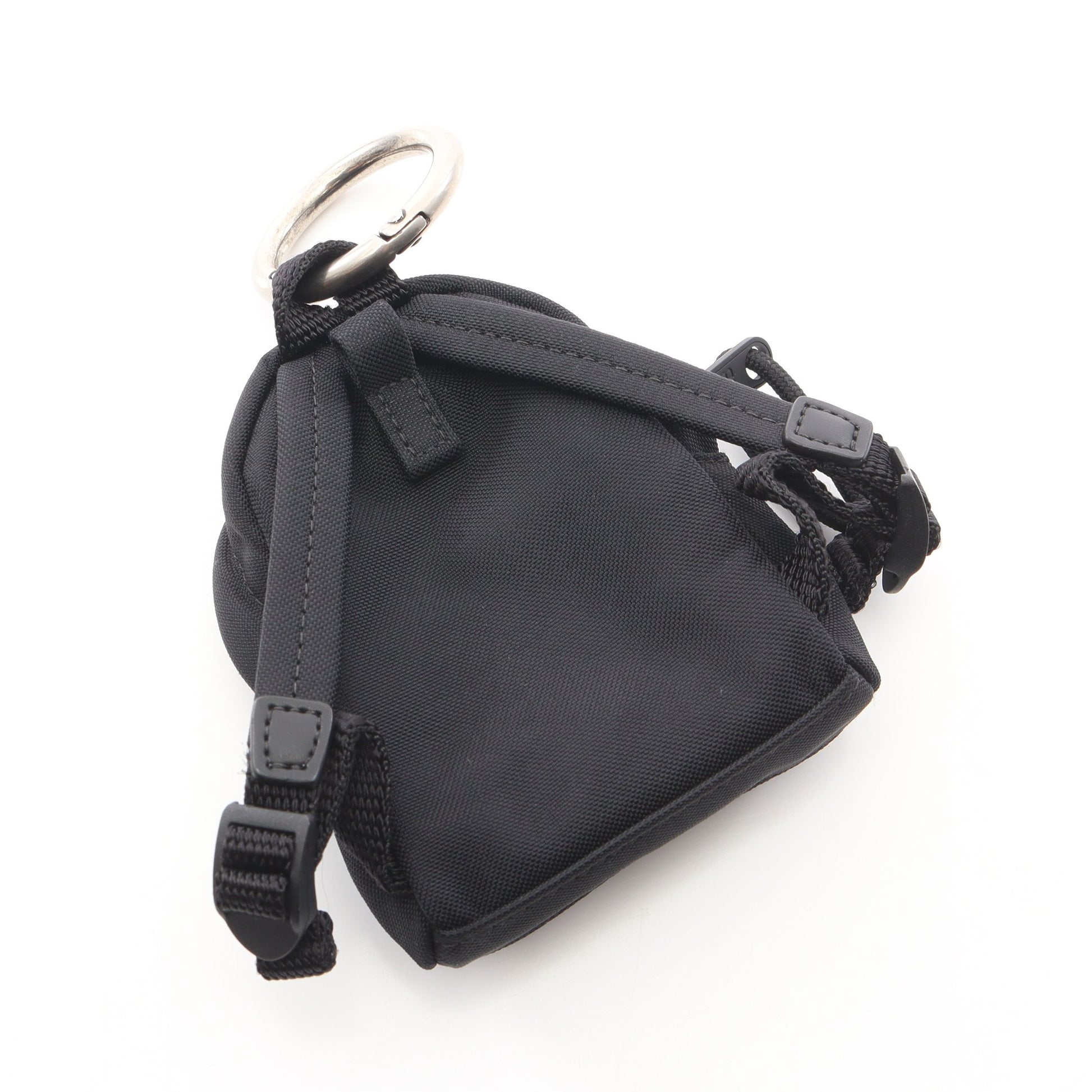MICRO BACKPACK バッグチャーム ナイロン ブラック バレンシアガ 財布・小物 BALENCIAGA