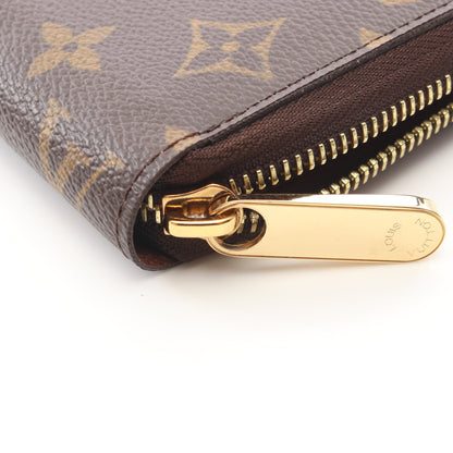 ジッピーウォレット モノグラム ラウンドファスナー長財布 PVC ブラウン ルイヴィトン 財布・小物 LOUIS VUITTON
