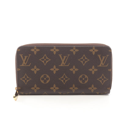 ジッピーウォレット モノグラム ラウンドファスナー長財布 PVC ブラウン ルイヴィトン 財布・小物 LOUIS VUITTON