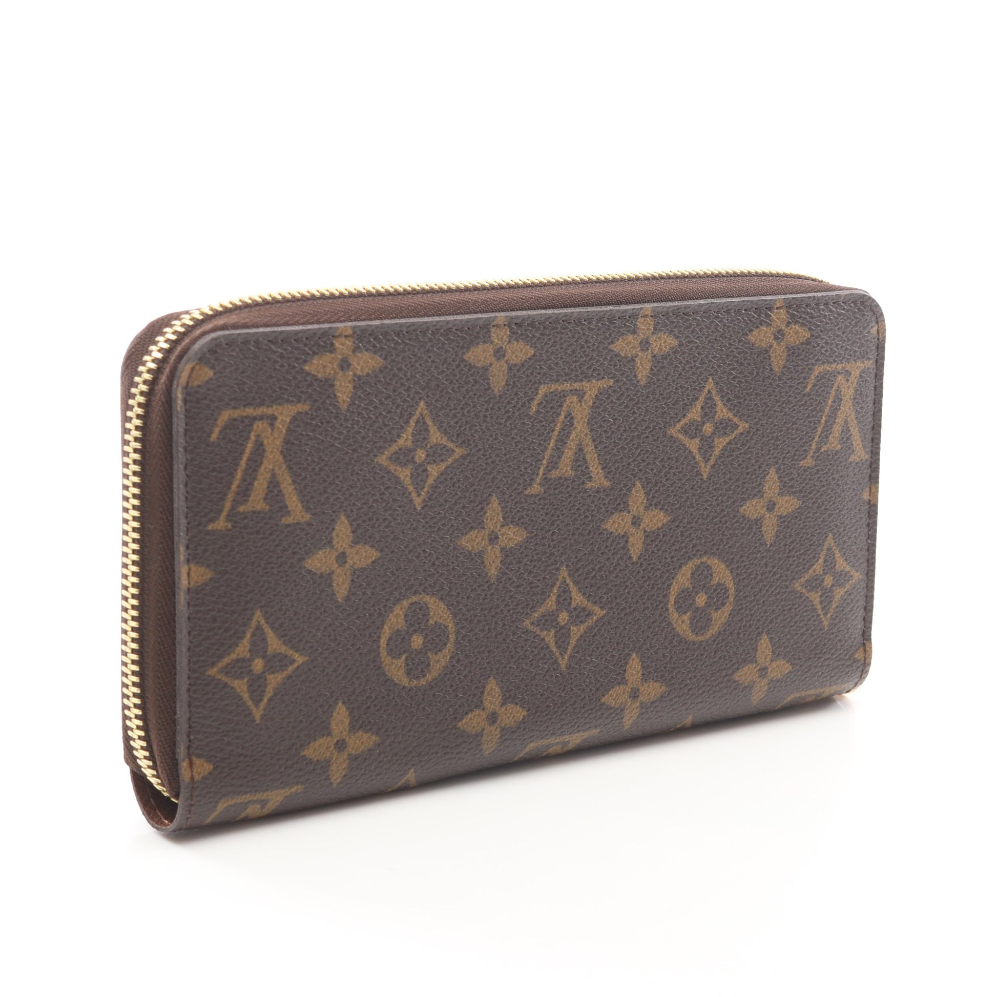 ジッピーウォレット モノグラム ラウンドファスナー長財布 PVC ブラウン ルイヴィトン 財布・小物 LOUIS VUITTON