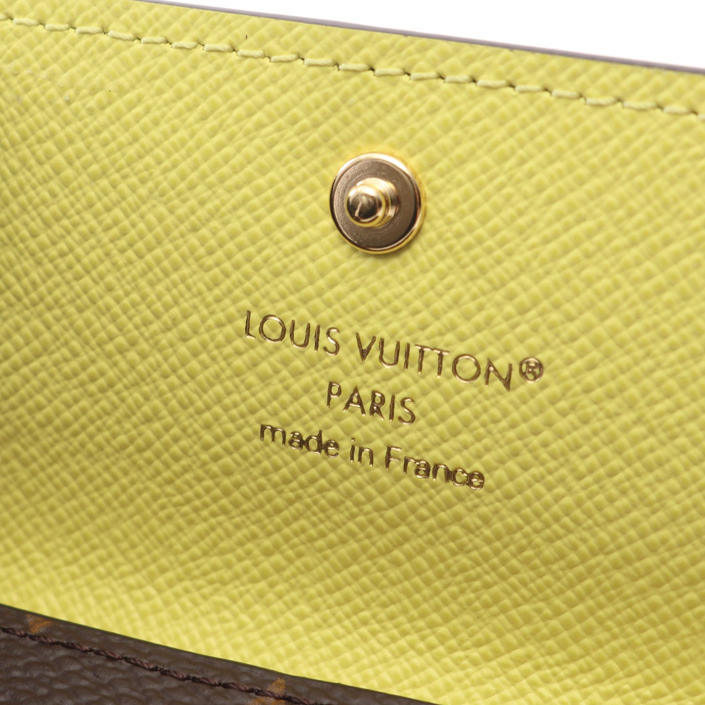 ミュルティクレ4 モノグラム シトラス 4連 キーケース PVC ブラウン イエロー ルイヴィトン 財布・小物 LOUIS VUITTON