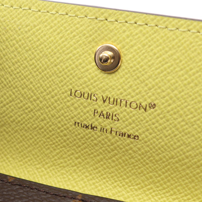 ミュルティクレ4 モノグラム シトラス 4連 キーケース PVC ブラウン イエロー ルイヴィトン 財布・小物 LOUIS VUITTON