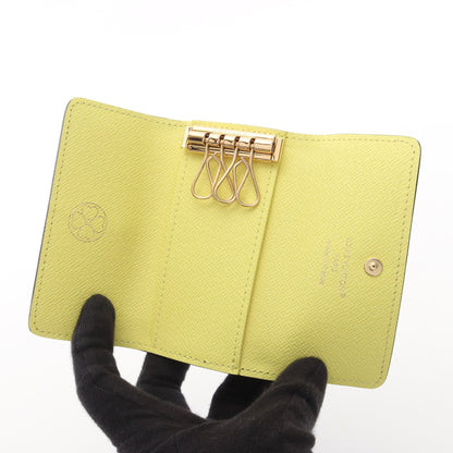 ミュルティクレ4 モノグラム シトラス 4連 キーケース PVC ブラウン イエロー ルイヴィトン 財布・小物 LOUIS VUITTON