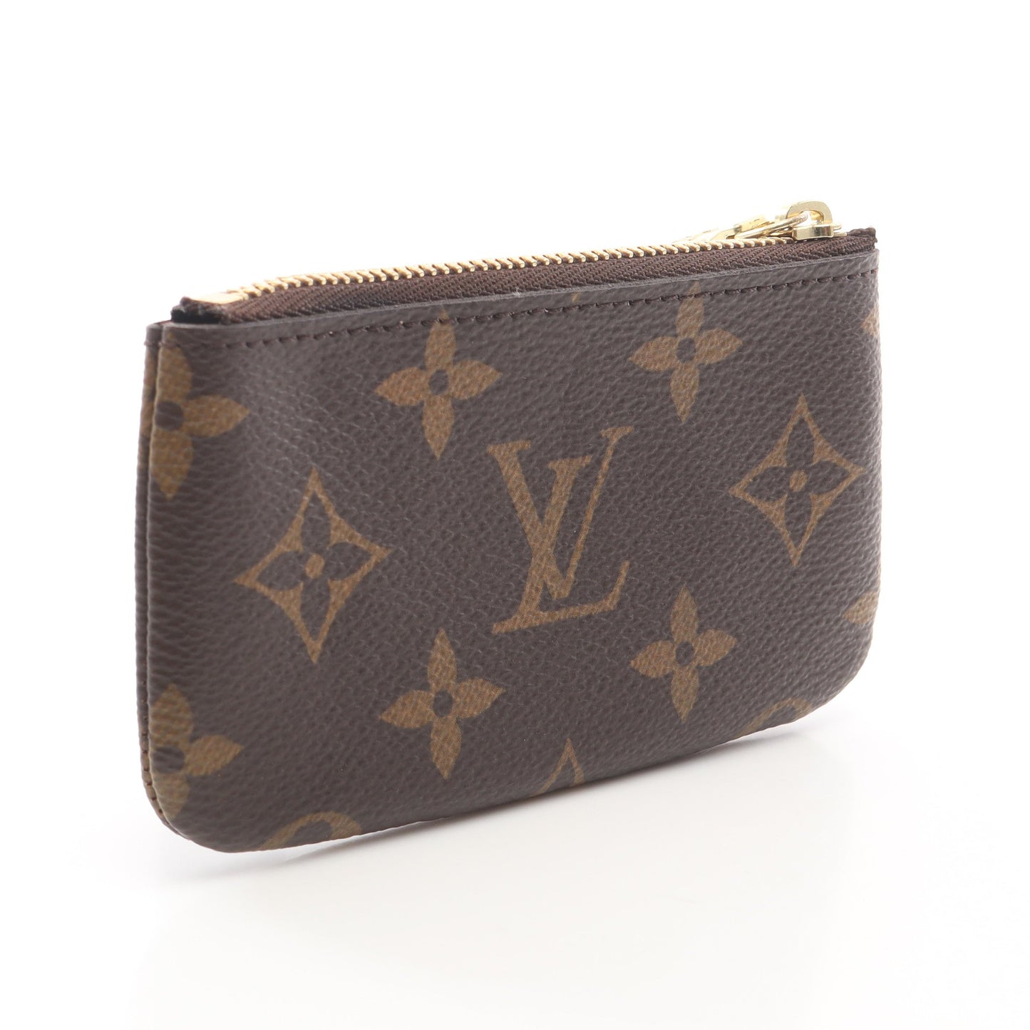 ポシェットクレ モノグラム コインケース PVC ブラウン ルイヴィトン 財布・小物 LOUIS VUITTON