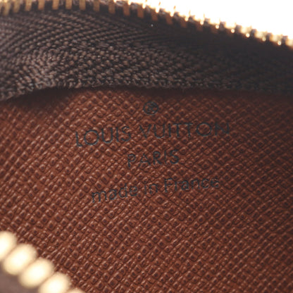 ポシェットクレ モノグラム コインケース PVC ブラウン ルイヴィトン 財布・小物 LOUIS VUITTON