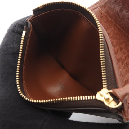 ポルトフォイユ ヴィクトリーヌ モノグラム 三つ折り財布 PVC ブラウン ルイヴィトン 財布・小物 LOUIS VUITTON