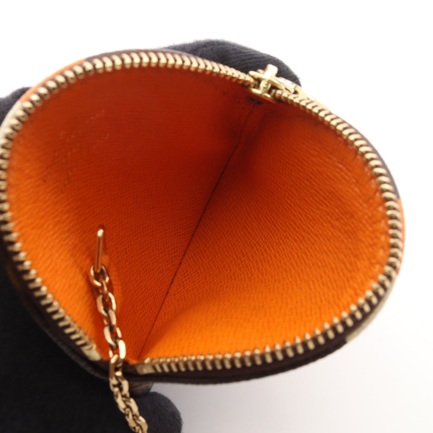 ポルトモネ ロン モノグラムグルーム コインケース PVC レザー ブラウン オレンジ マルチカラー ルイヴィトン 財布・小物 LOUIS VUITTON