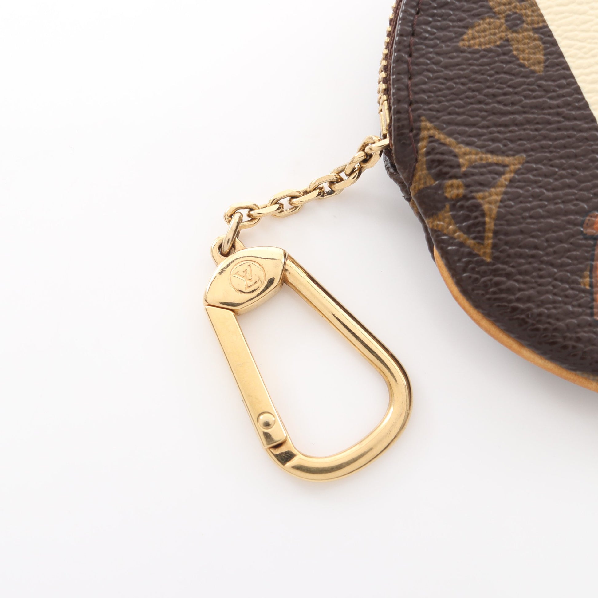 ポルトモネ ロン モノグラムグルーム コインケース PVC レザー ブラウン オレンジ マルチカラー ルイヴィトン 財布・小物 LOUIS VUITTON