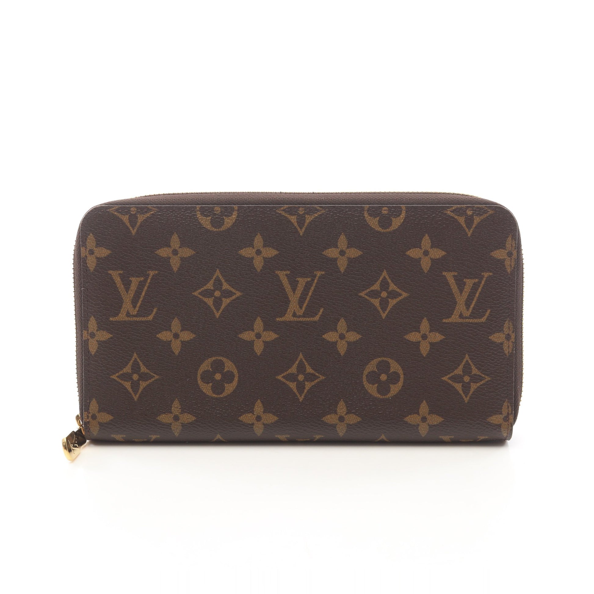 ジッピー オーガナイザー モノグラム ラウンドファスナー長財布 PVC ブラウン ルイヴィトン 財布・小物 LOUIS VUITTON