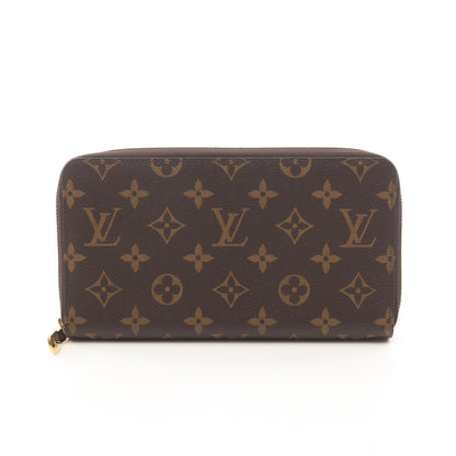 ジッピー オーガナイザー モノグラム ラウンドファスナー長財布 PVC ブラウン ルイヴィトン 財布・小物 LOUIS VUITTON