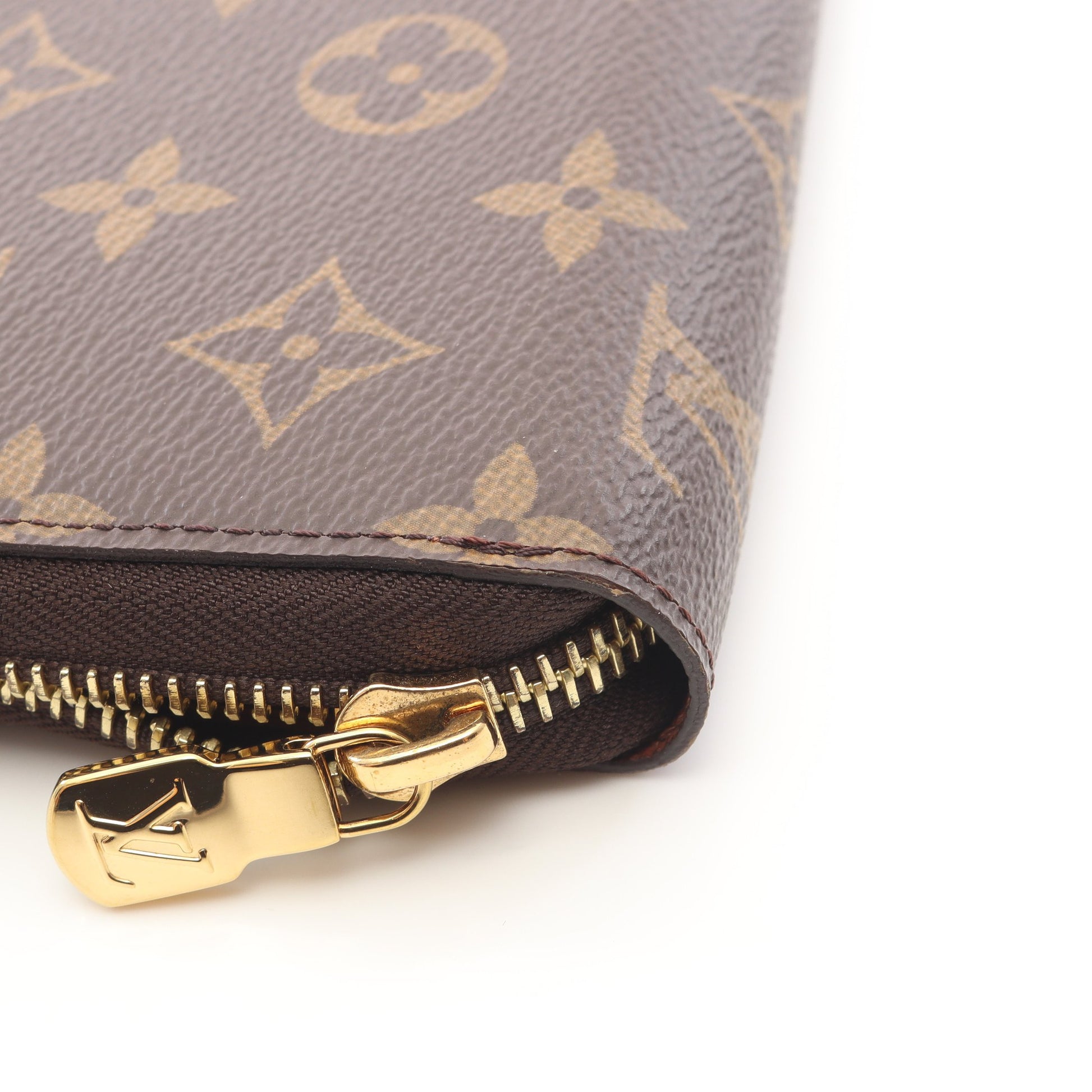 ジッピー オーガナイザー モノグラム ラウンドファスナー長財布 PVC ブラウン ルイヴィトン 財布・小物 LOUIS VUITTON