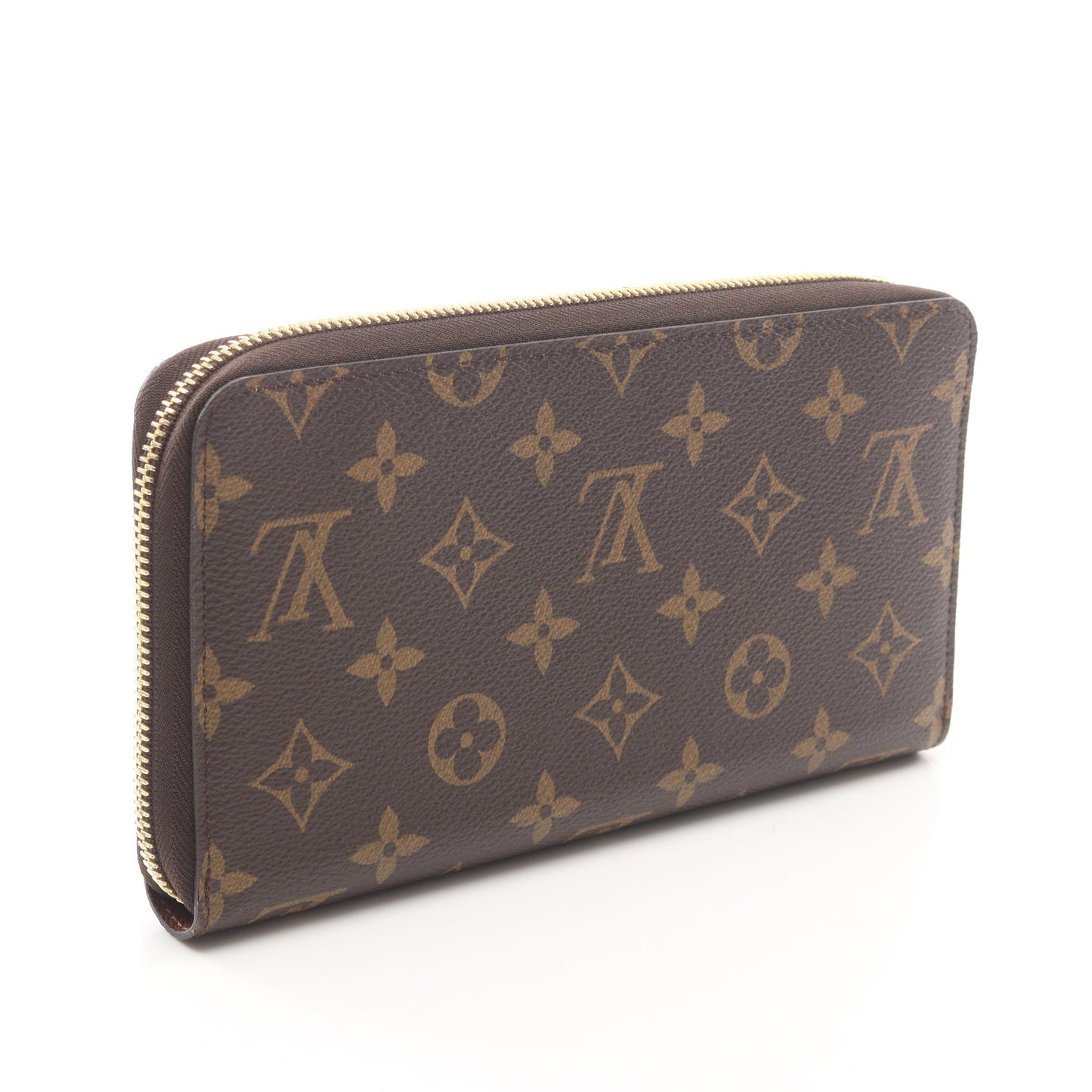 ジッピー オーガナイザー モノグラム ラウンドファスナー長財布 PVC ブラウン ルイヴィトン 財布・小物 LOUIS VUITTON